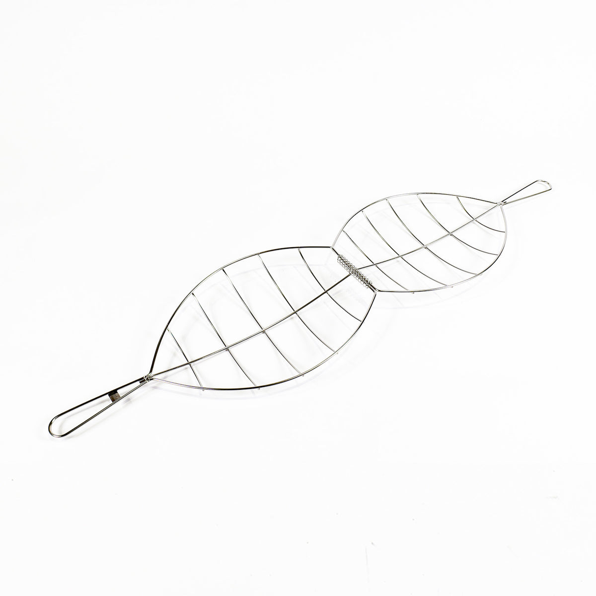 Kasai Stainless Steel Turbot Grilling Basket - XL - 42 x 30cm