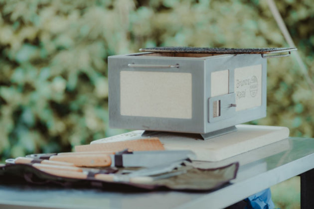 Nano Kasai Konro Grill with Stainless Steel Frame