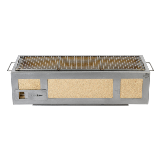 Long Kasai Konro Grill with Stainless Steel Frame