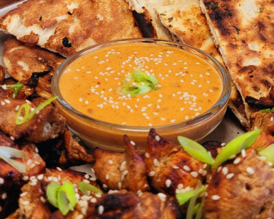 On the Coals Chicken Satay Skewers I Kasai Grills