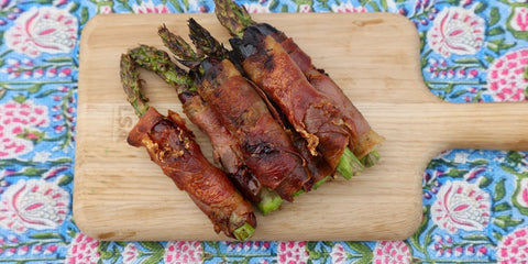 Asparagus, Date, Watercress & Hollandaise with Parma Ham