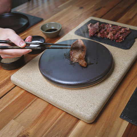 Ceramic ISHIYAKI Japanese Grill Stone