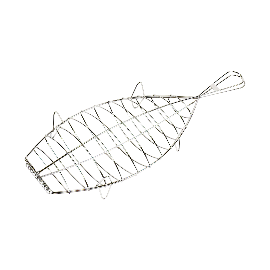 Kasai Stainless Steel Fish Grilling Basket - Large - 45 x 20cm