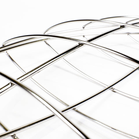 Kasai Stainless Steel Turbot Grilling Basket - Large 31 x 21cm