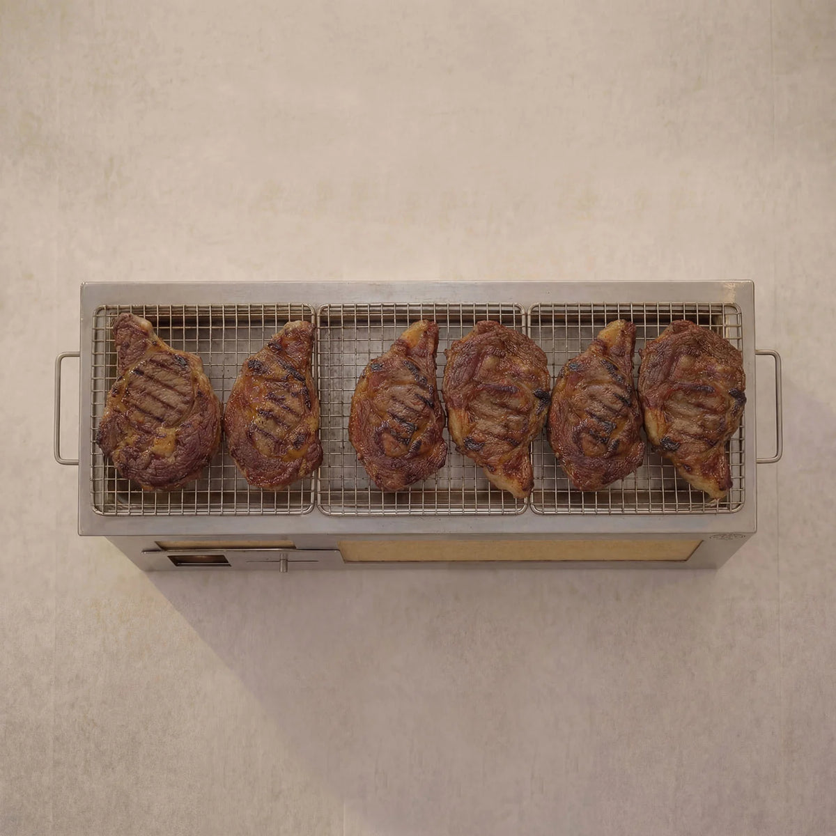 Long Kasai Konro Grill with Stainless Steel Frame