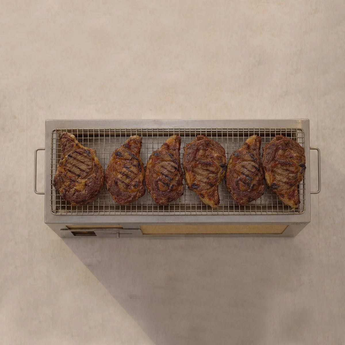 Medium Long Kasai Konro Grill with Stainless Steel Frame