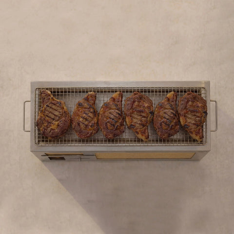 Medium Long Kasai Konro Grill with Stainless Steel Frame