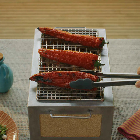 Nano Kasai Konro Grill with Stainless Steel Frame