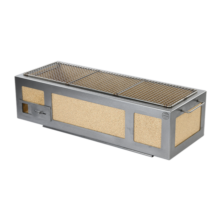 Long Kasai Konro Grill with Stainless Steel Frame
