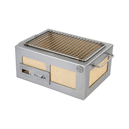 Nano Kasai Konro Grill with Stainless Steel Frame